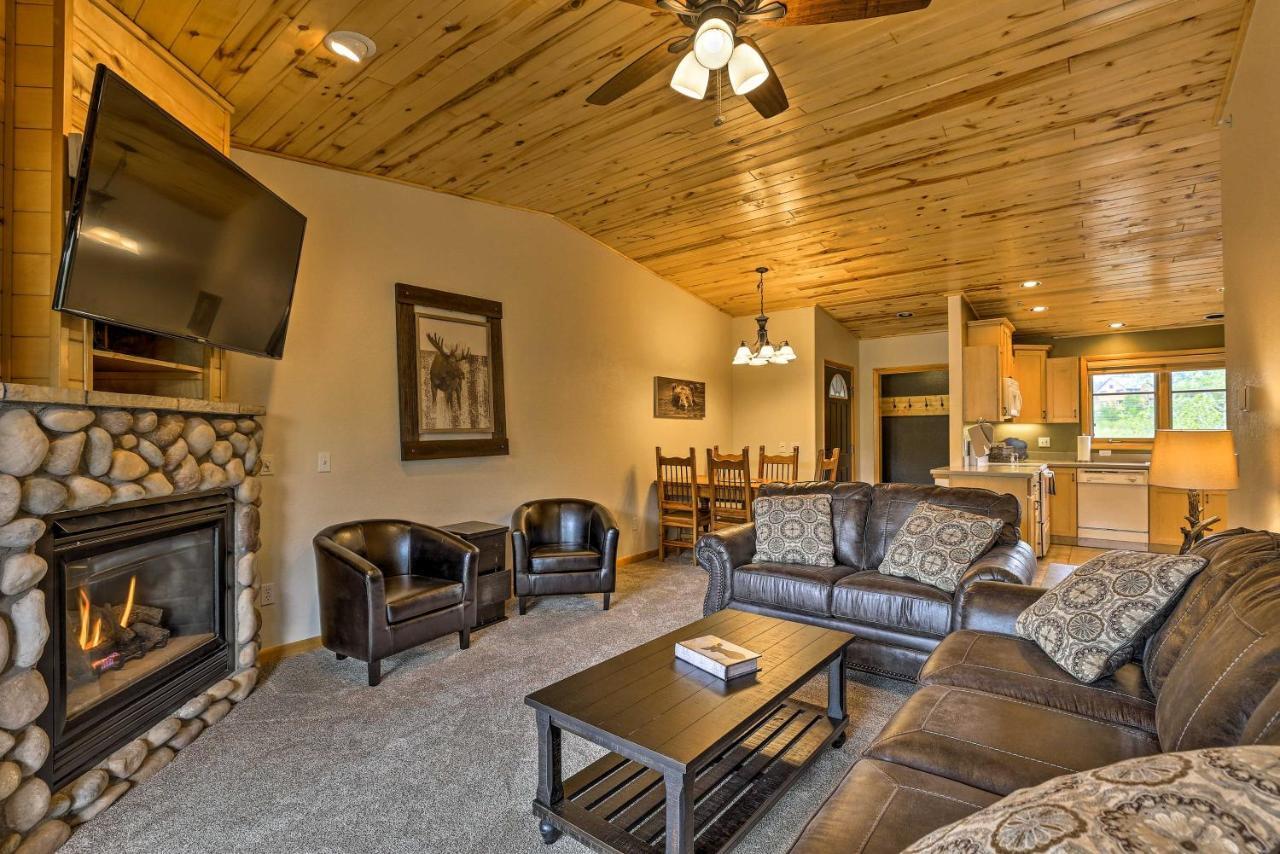 Mountain-View Condo With Deck Walk To Гранд Лейк Екстериор снимка