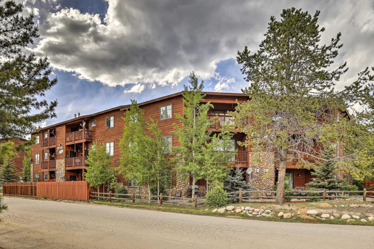 Mountain-View Condo With Deck Walk To Гранд Лейк Екстериор снимка