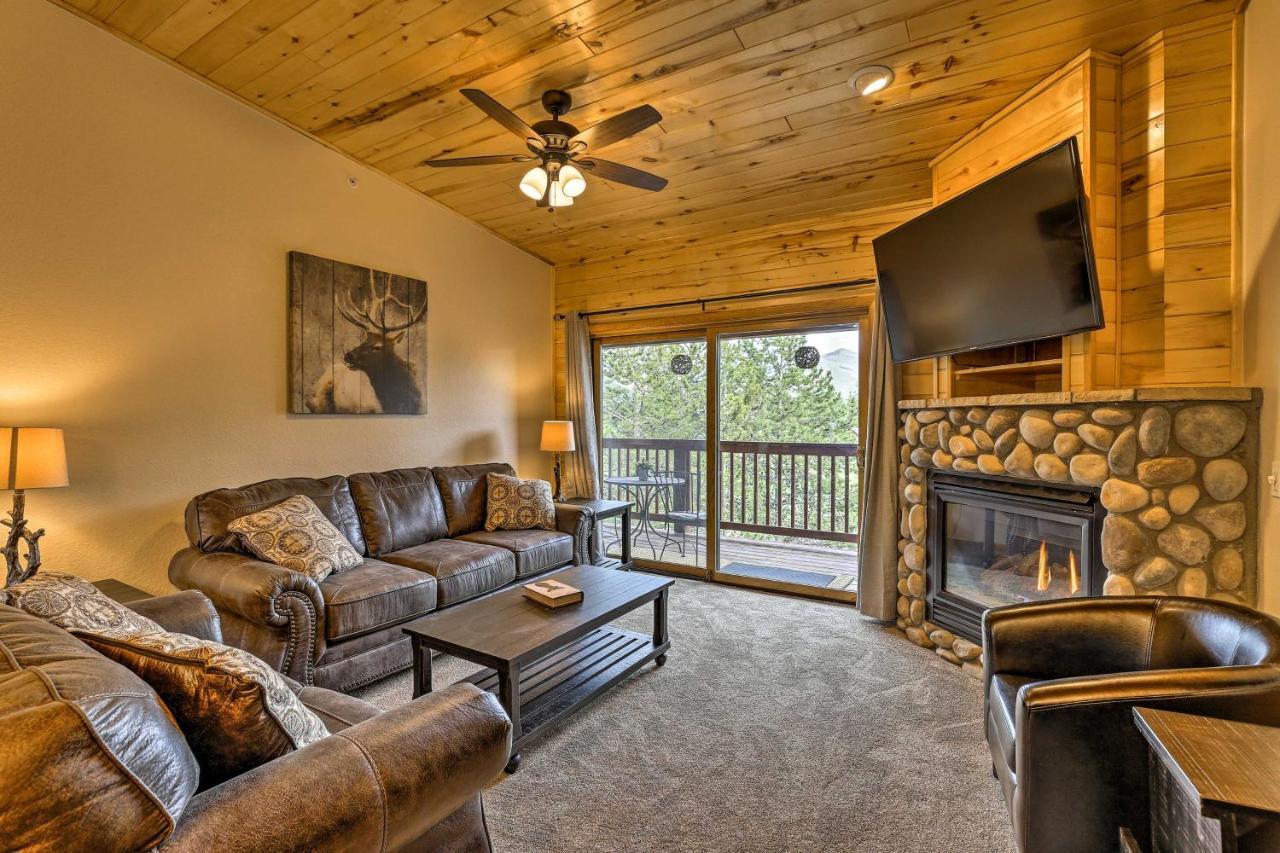 Mountain-View Condo With Deck Walk To Гранд Лейк Екстериор снимка