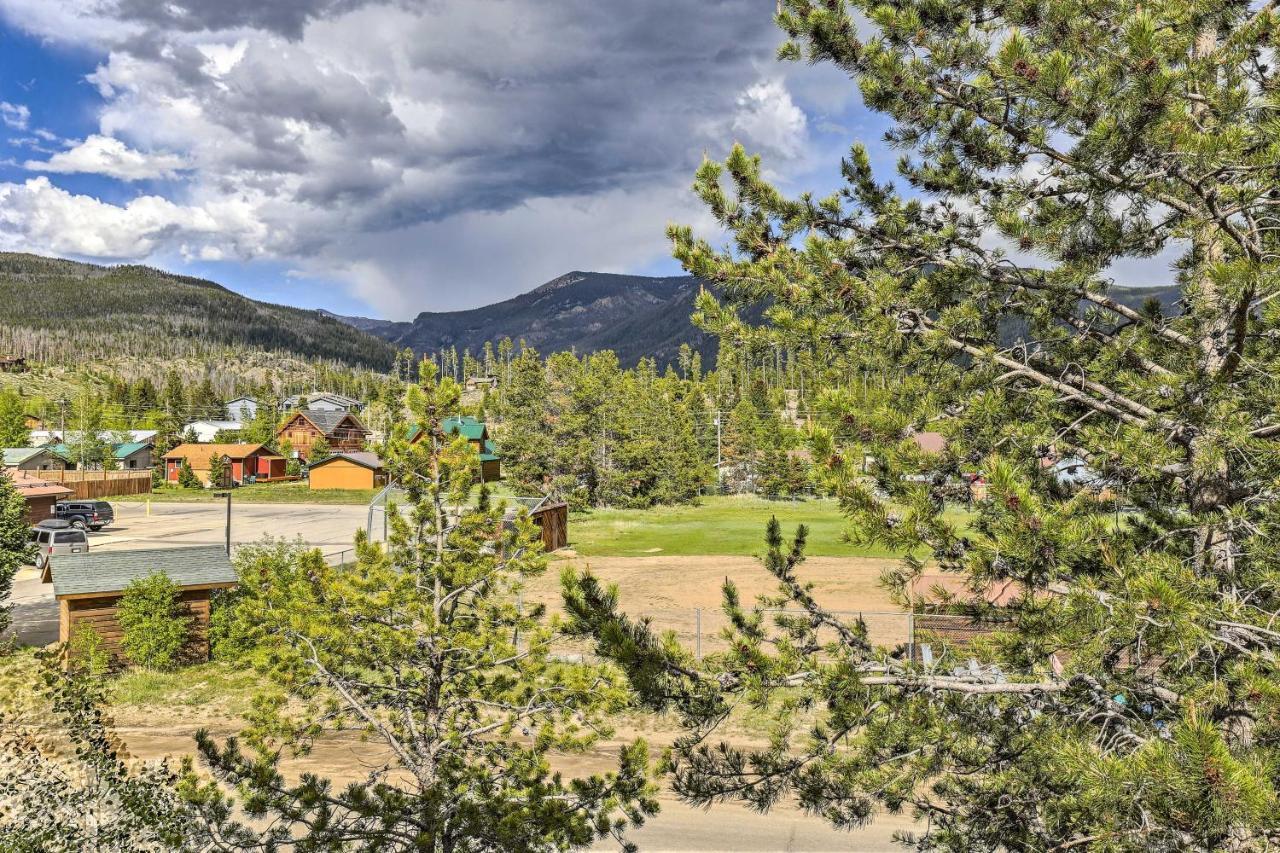 Mountain-View Condo With Deck Walk To Гранд Лейк Екстериор снимка
