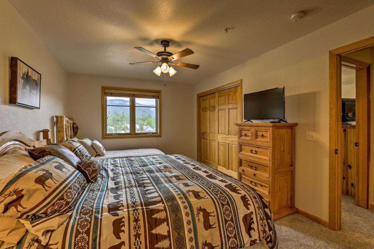 Mountain-View Condo With Deck Walk To Гранд Лейк Екстериор снимка