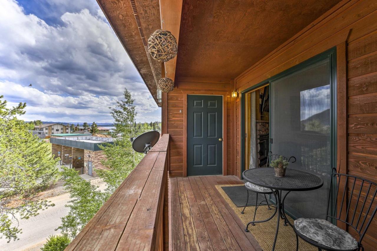 Mountain-View Condo With Deck Walk To Гранд Лейк Екстериор снимка